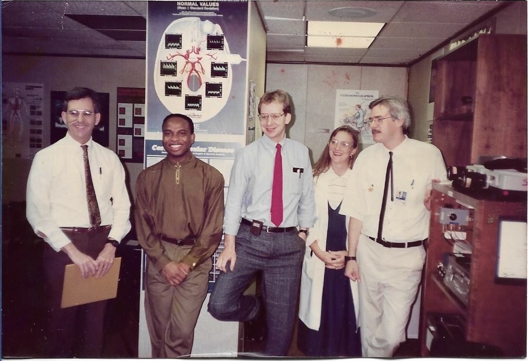 Photo 4. 1989 at Bowman Gray School of Medicine, Wake Forest University, Winston-Salem, North Carolina, USA.