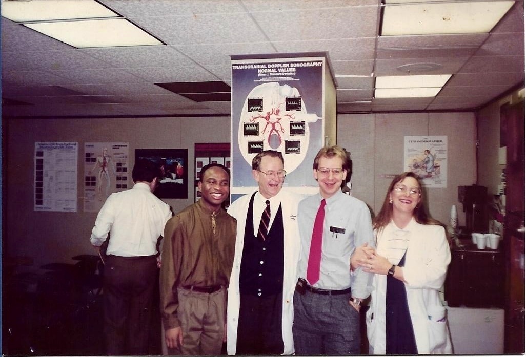 Photo 2. 1989 at Bowman Gray School of Medicine, Wake Forest University, Winston-Salem, North Carolina, USA.